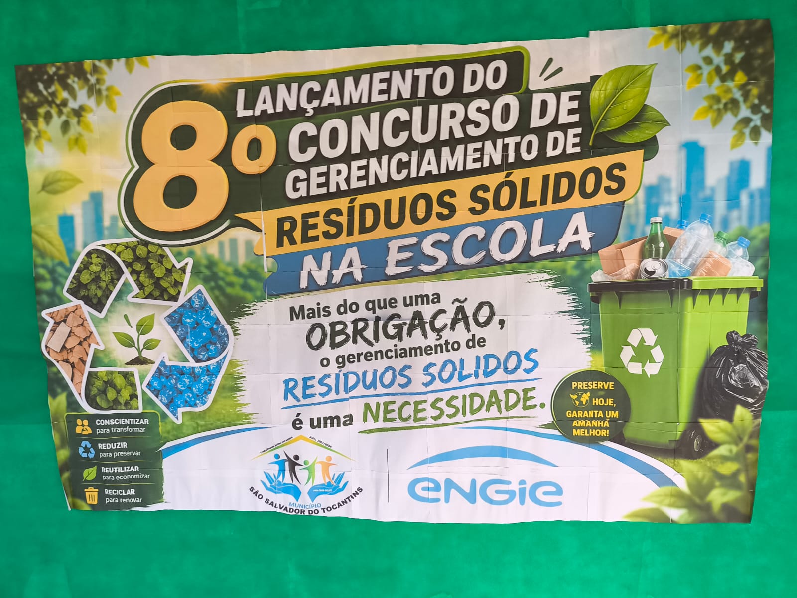 8º CONCURSO DE GERENCIAMENTO DE RESÍDUOS SÓLIDOS NAS ESCOLAS MUNICIPAIS